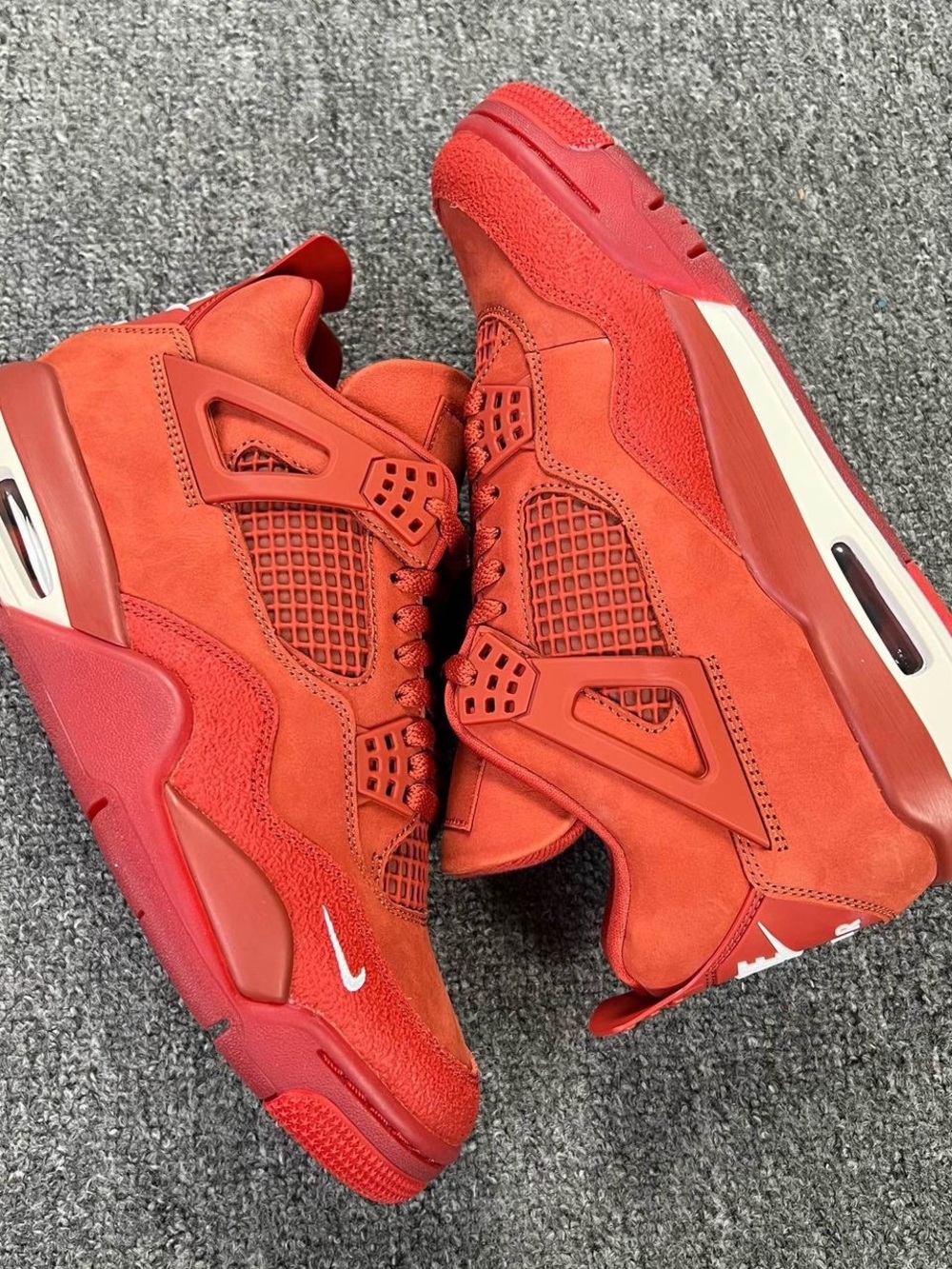 Nike Men’s Red Retro Basketball Sneakers